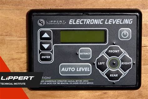 The Lippert Dual Sensor Motorized Leveling System is 