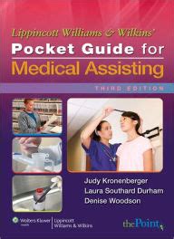 Lippincott s pocket guide to medical assisting. - Owners manual for mitsubishi montero sport dashboard.