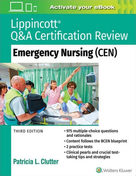 Read Online Lippincott Q Certification Review Emergency Nursing Cen By Patricia Clutter