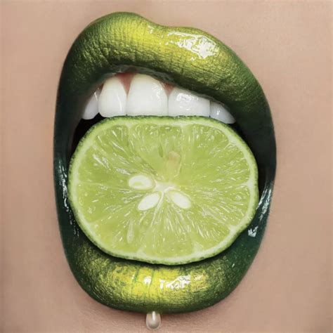 Lips lime. Answer: From what I could gather, basically it was an image posted by makeup artist Vladda Haggerty in 2016 that became a popular reference for realistic drawings. It came back to the public eye because of tiktokers remembering its odd popularity and how it was kind of a cringe image. Answer: a quick search for "lime lips" brings this up in ... 