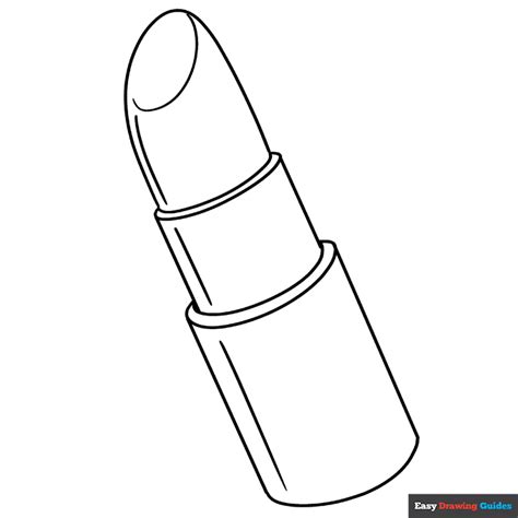 Lipstick Coloring Page