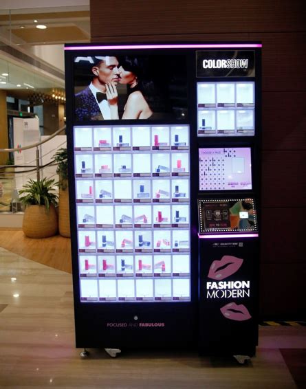 Lipsticks on the roll in China. China’s lipstick vending …