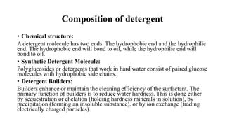 Liquid detergent chemical composition. e.  Chapter 5 is authored by Leon Modern detergen...