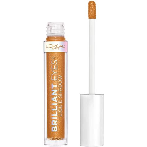 Liquid eyeshadow. L'Oréal Brilliant Eyes Liquid Eyeshadow. Item 2558082. 4.5. 3,082 Reviews. $11.99. Free Gift with Purchase. Color: Amber Sparkle. Size: 0.1 oz. ADD TO BAG. Check in-store … 