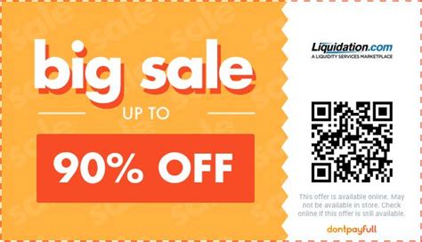 Verified Liquidation Promo Codes and Coupons for October are here for you. If you want to buy something with $16.99 off Promo Code, go to liquidation.com. Only if you use …. 