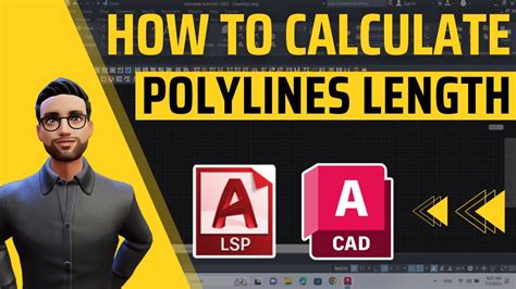 Lisp calculate total length of polylines – AutoCAD Tips