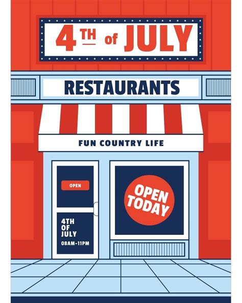List: What stores, restaurants will be open for July 4, 2023?