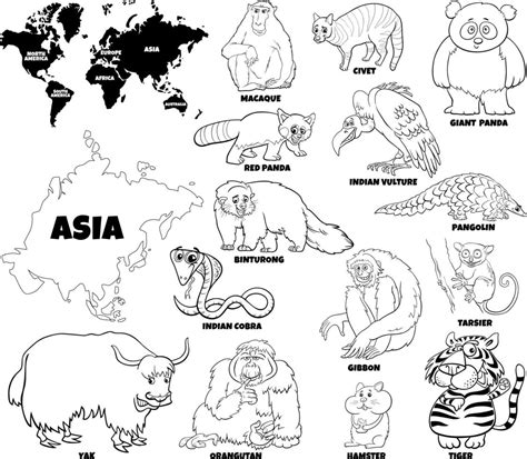 List Of Asian Coloring Pages