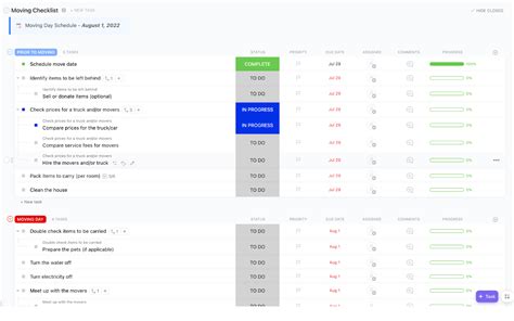 List Templates ClickUp Help