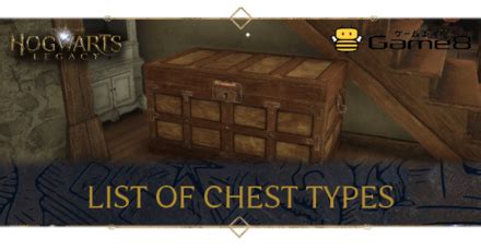 List of Chest Types Hogwarts Legacy｜Game8