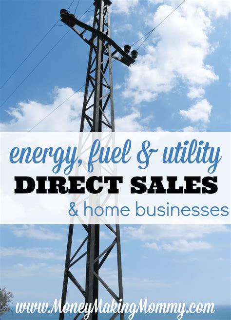 List of Direct Sales Companies for Energy, Fuel and Utilities