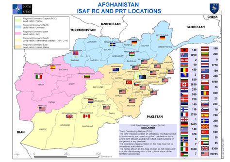 List of NATO installations in Afghanistan