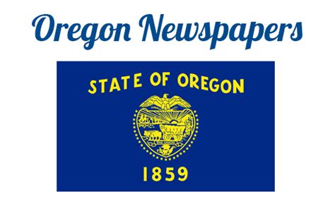 List of Oregon Newspapers and News Sites