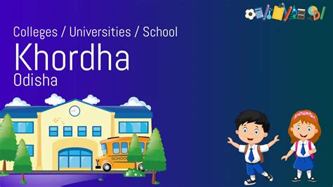 List of Schools Welcome to Khordha District Web Portal India