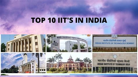 List of Top 10 IITs [2024] - YouTube