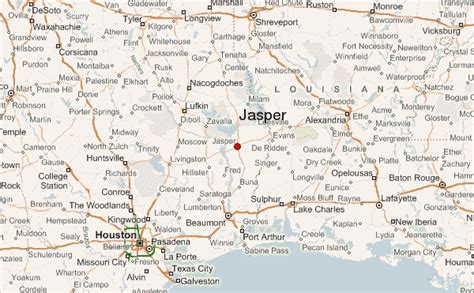 List of Towns and Cities Near Jasper (Texas) and suburbs