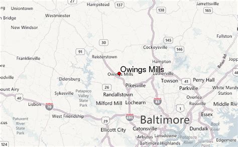 List of Towns and Cities Near Owings Mills (Maryland) …