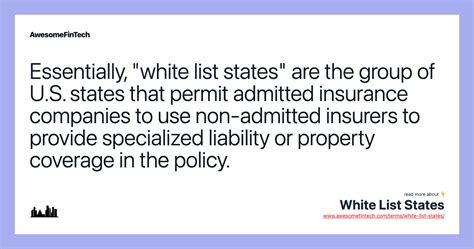 List of Unauthorized Insurers Which Qualify - State