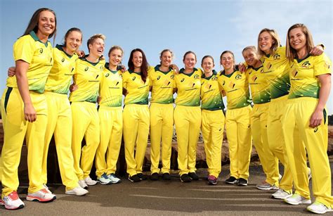 List of australian cricket players women