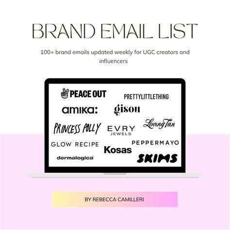 List of brand emails.  Find email design inspiration, track competitors, ...