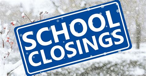 List of closings and delays for Wednesday (Feb. 2)