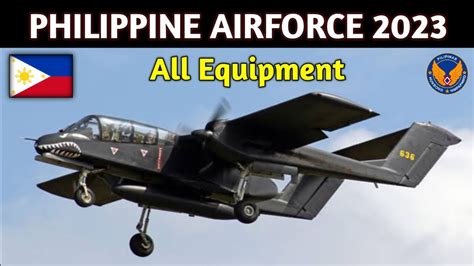 List of equipment of the Philippine Air Force Detailed Pedia