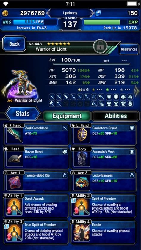 List of items to get full Provoke : r/FFBraveExvius - Reddit