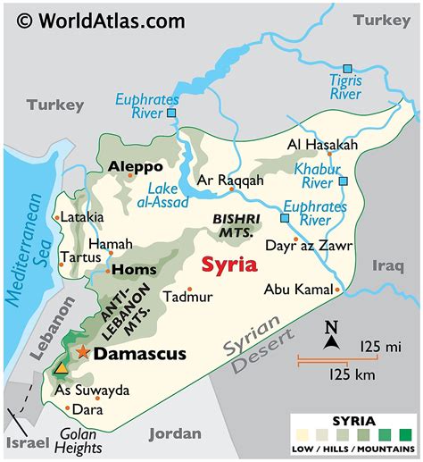 List of mountains in Syria - Wikipedia