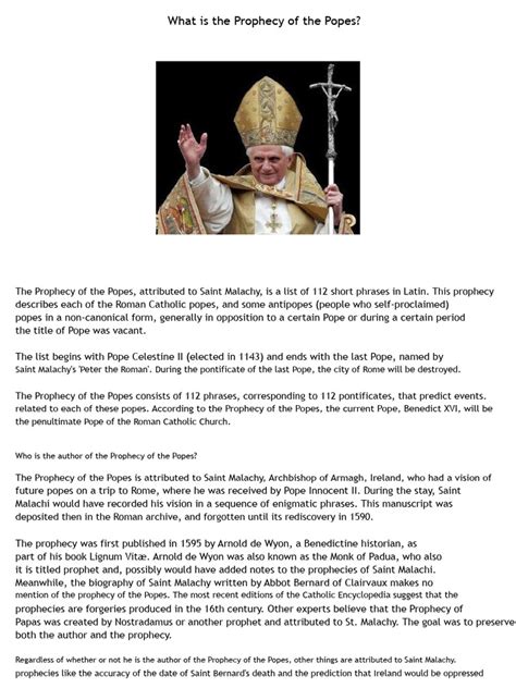 List of popes