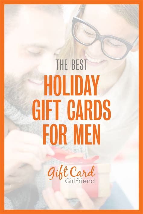 List of the Best Holiday Gift Cards for Men