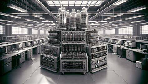 List of vacuum tube computers.  They were preceded by systems using electromechanical...