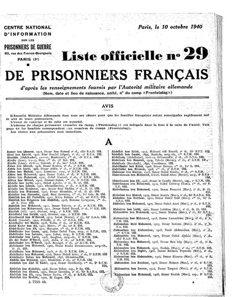 Liste de tous les prisonniers trai tres a leur patrie. - Colonia nacional presidente avellaneda y su tiempo.