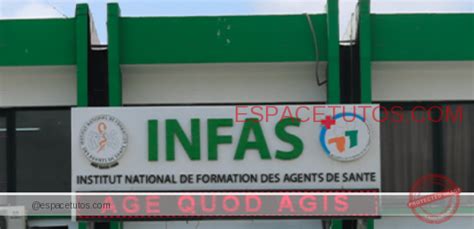 Liste des Admis Concours INFAS session 2024 PDF