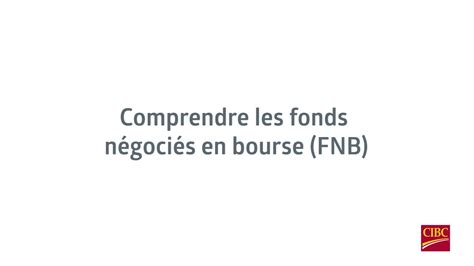 Liste des Fonds Négociés en Bourse (FNB) - Decision-Plus