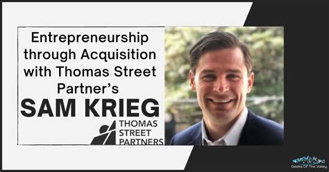 Listen Thomas Street Partner Sam Krieg On Geeks Of …