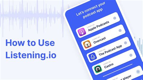Listening io. Listening.io alternatives and competitors. Suggest an alternative. Productivity. Tech. Listening.io turns any article into audio, and sends it to your podcast player so you can listen later. We create a personal podcast just for you, with all your saved articles, read by a human sounding voice. Audios sync to your podcast app. 
