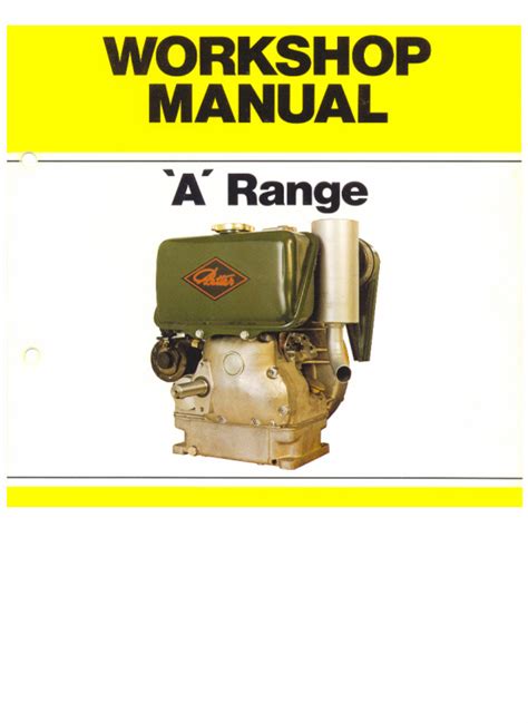 Lister ac1 diesel engine service manual. - Manuale di riparazione completo per officina motore industriale yamaha 4tne9l.