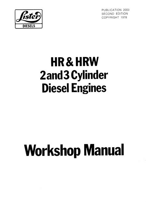 Lister hr hrw engine workshop manual. - Heat and thermodynamics by zemansky solution manual.