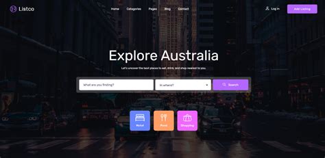 Listghor Directory Listing Html Template Bootstrap4