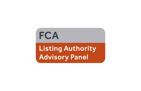 Listing Authority Advisory Panel Chair vacancy - fca.org.uk