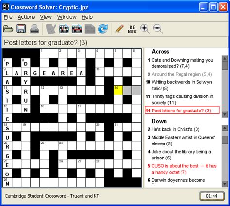 Listlessness And Dissatisfaction Crossword Clue and Solver - Crossword …