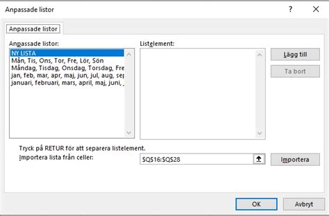 Listor &ouml;ver f&auml;rger &ndash; Wikipedia