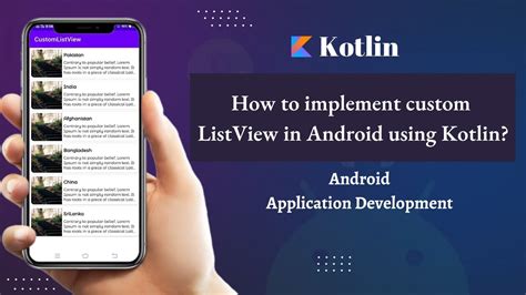 Listview android kotlin.  Nov 2, 2022 · Android &ndash; ListView 中添加按鈕，動...