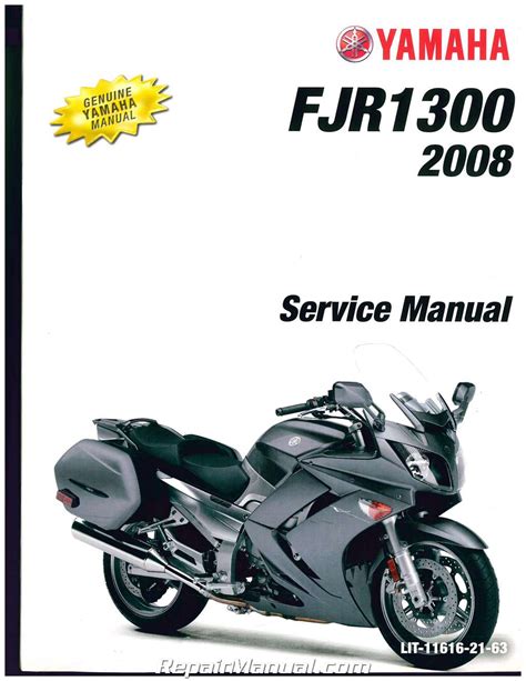 Lit 11616 21 63 2008 yamaha fjr1300 motorcycle service manual. - Handbook of large turbo generator operation and maintenance.
