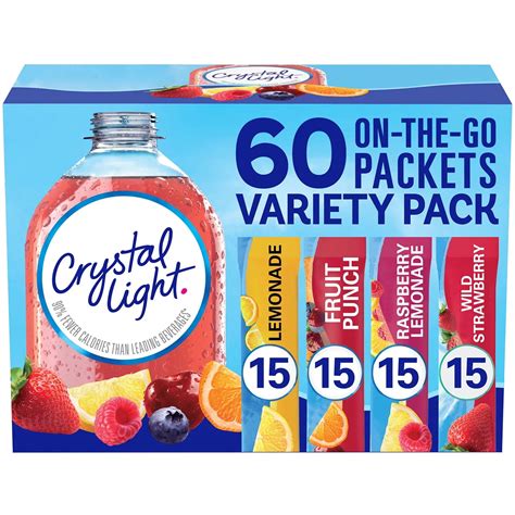 Lit raspberry lemonade. com: crystal light individual single packets raspberry ...