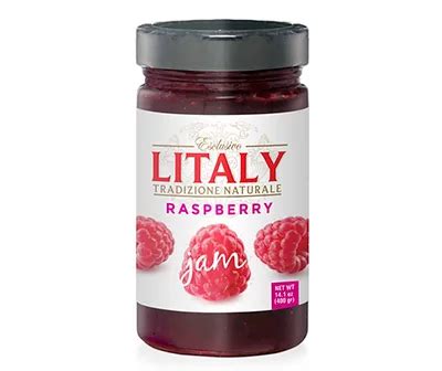 Litaly Raspberry Jam 14.1 oz Jar Nassau Candy