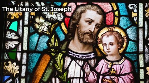 Litany of St Joseph - YouTube