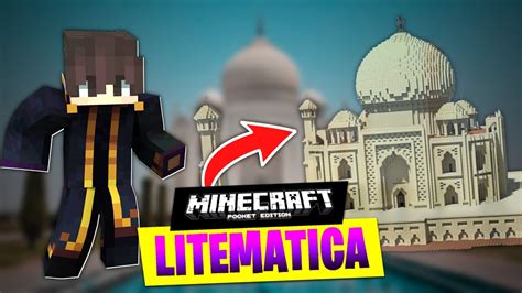 Litematica para Minecraft Pe *Bedrock* - YouTube