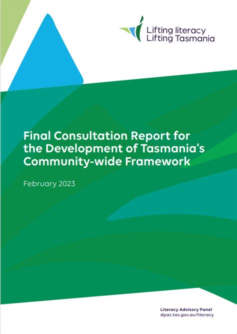 Literacy Framework Community Consultation Submission