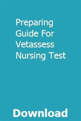 Literacy preparation guide for vetassess nursing. - Solution manual of mcquarrie statistical mechanics.
